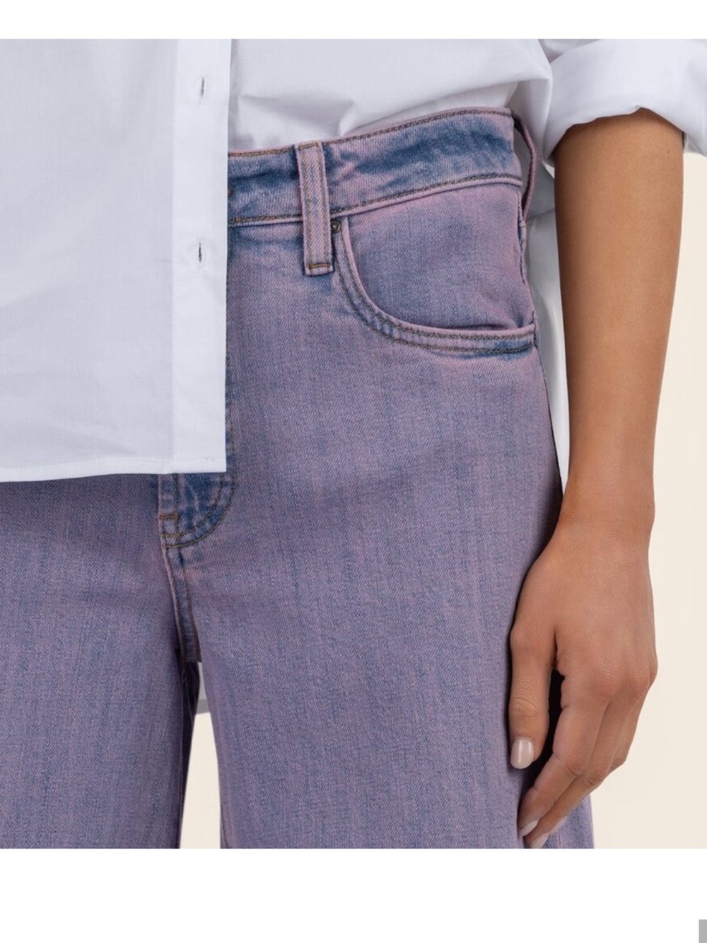 Kut from the Kloth Blake Super wide leg high rise jeans - Picture 4 of 8
